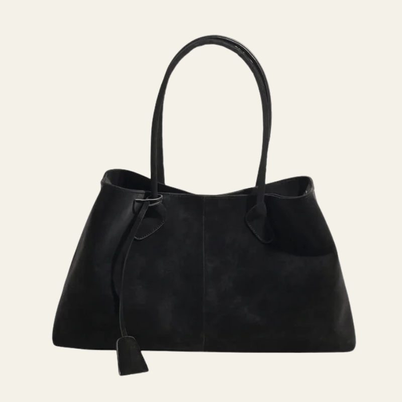 Velira Bags Juoda / Standartinė Amara Suede Rankinė