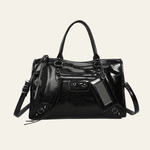Velira Bags Juoda / Standartinė Carmela pareiškimo rankinė