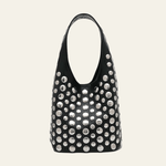 Velira Bags Juoda / Standartinis Aleksandros Nertinė Mini Hobo Rankinė