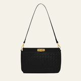 Velira Bags Juoda / Standartinis Beatrice Woven Shoulder Bag
