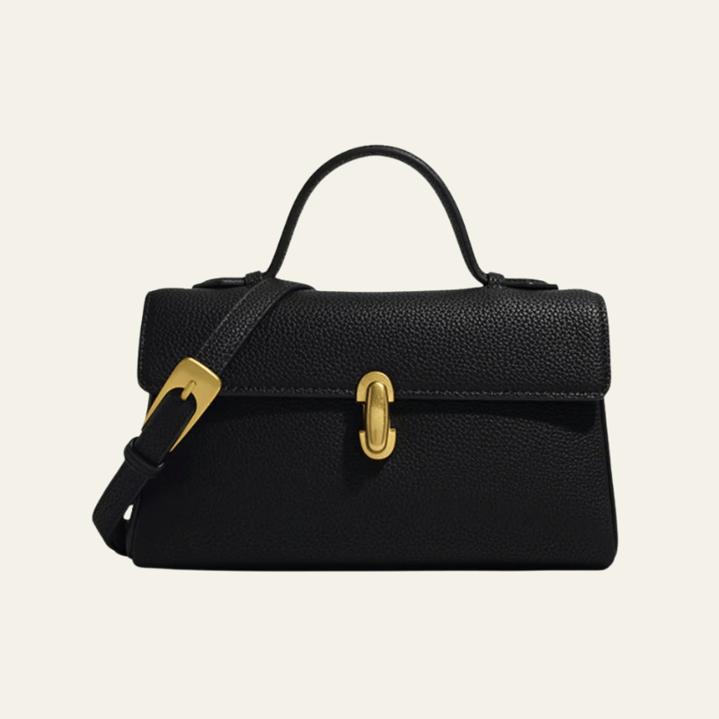 Velira Bags Juoda / Standartinis Elegantiška Kryžminė Rankinė