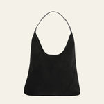 Velira Bags Juoda Valensijos Suede Hobo Krepšys