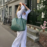 Velira Bags Kijoto monograma struktūruota rankinė