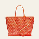 Velira Bags Oranžinė / Vienas dydis Kijoto monograma struktūruota rankinė
