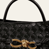 Velira Bags Palermo Woven Leather Tote Bag
