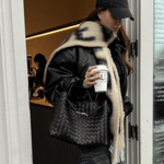 Velira Bags Palermo Woven Leather Tote Bag