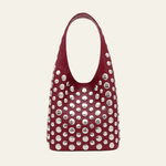 Velira Bags Raudona / Standartinis Aleksandros Nertinė Mini Hobo Rankinė