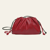 Velira Bags Raudona Vienos Drawstring Pouch Krepšys