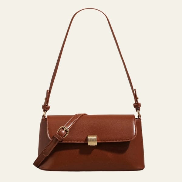 Velira Bags Ruda Florencijos Bar-Clasp Peties Krepšys