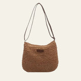 Velira Bags Ruda Kamilės Audinė Crossbody Krepšys