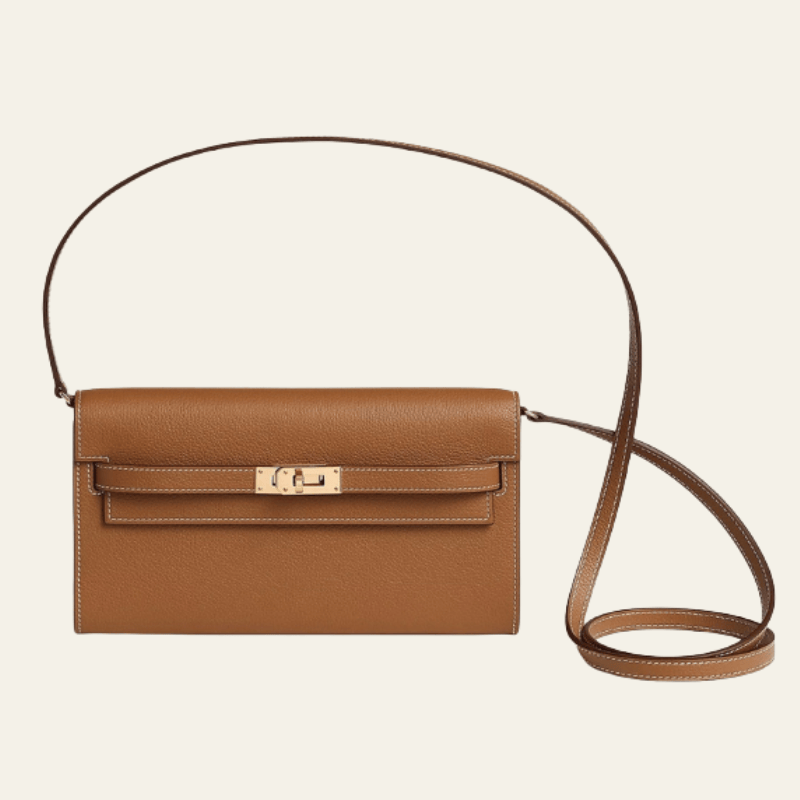 Velira Bags Ruda Milano Mini Odinė Kryžminė Rankinė