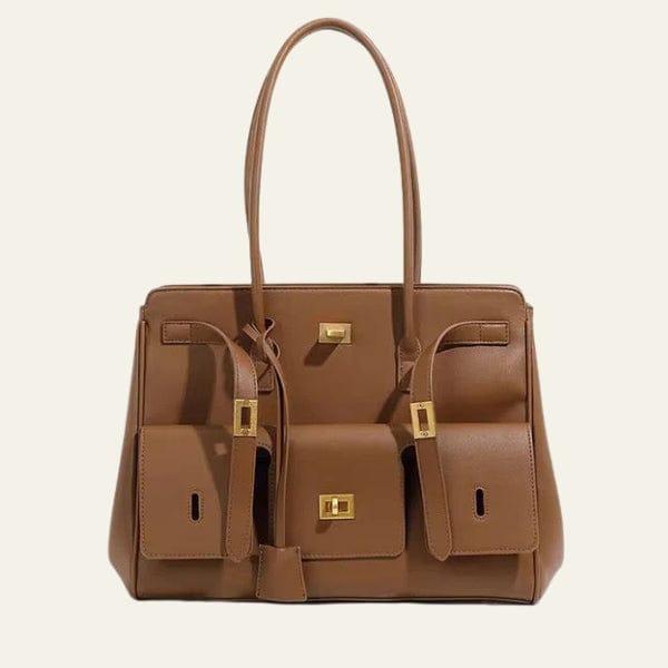 Velira Bags Ruda Milano struktūruotas rankinis krepšys