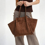 Velira Bags Ruda Palermo Minkšto Velveto Oversize Rankinė