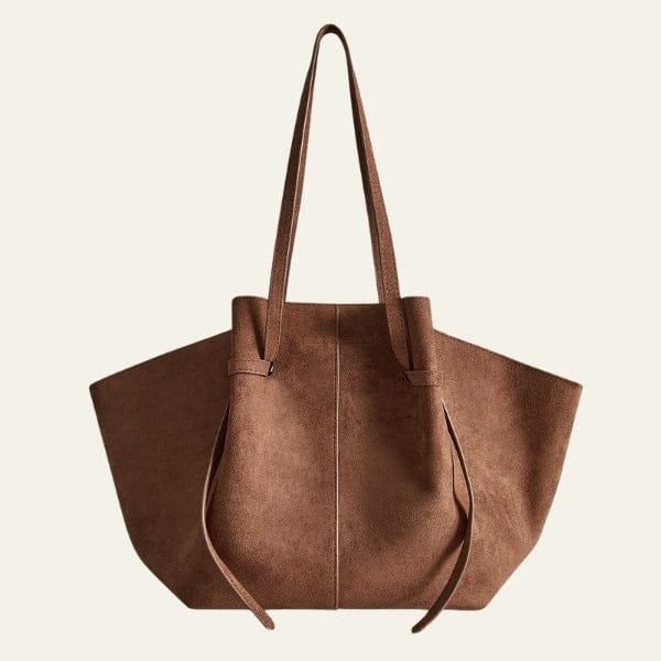 Velira Bags Ruda Palermo Minkšto Velveto Oversize Rankinė