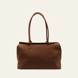 Velira Bags Ruda Siena Suede Peties Krepšys
