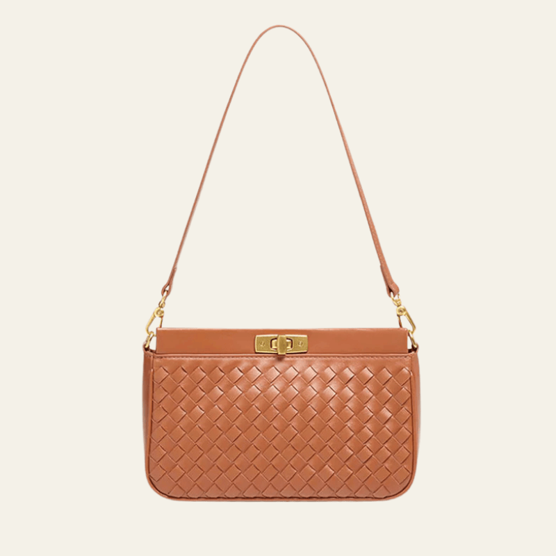 Velira Bags Ruda / Standartinis Beatrice Woven Shoulder Bag