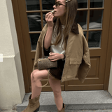 Velira Bags Siena Audinė Suede Peties Krepšys