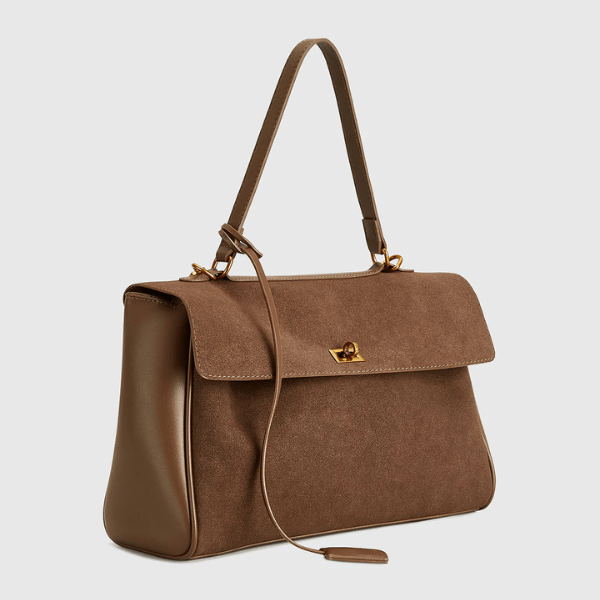 Velira Bags Solenne struktūrinė rankinė su užklotu