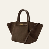Velira Bags Suede Ruda Kurtina Šeršelio Rankinė