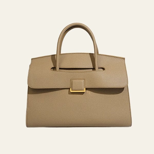Velira Bags Šviesiai ruda Siena tekstūruota rankinė