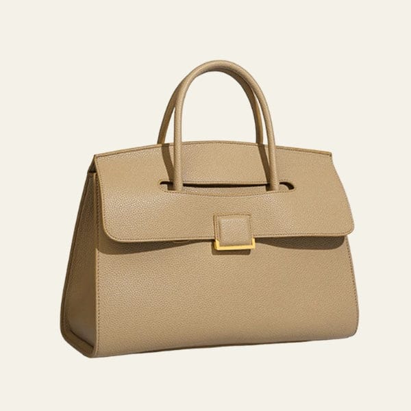 Velira Bags Šviesiai ruda Siena tekstūruota rankinė