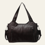 Velira Bags Tamsiai ruda Turino odinė crossbody rankinė
