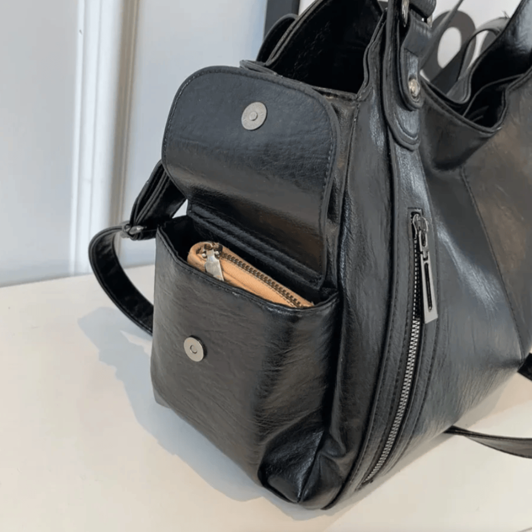 Velira Bags Turino odinė per petį nešama rankinė