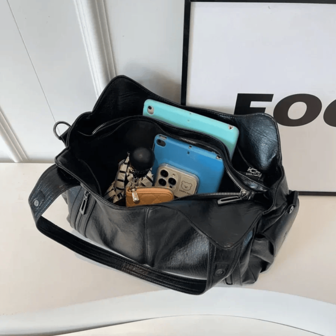 Velira Bags Turino odinė per petį nešama rankinė