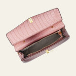 Velira Bags Verona krokodilų įspausto viršutinio rankenos rankinės