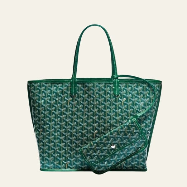 Velira Bags Žalia / Vienas dydis Kijoto monograma struktūruota rankinė