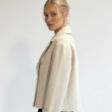 Velira Blend Double-Breasted Trench Coat | Maya Blend dvigubo užsegimo paltas | Maya