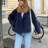 Velira Blend Double-Breasted Trench Coat | Maya Blend dvigubo užsegimo paltas | Maya