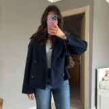Velira Blend Double-Breasted Trench Coat | Maya Blend dvigubo užsegimo paltas | Maya