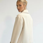Velira Blend Double-Breasted Trench Coat | Maya Blend dvigubo užsegimo paltas | Maya