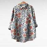 Velira blouse Raštas 4 / S 55-65KG Mireva - Elegantiška Vintage Bluzonė