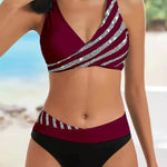 Velira Bordo atspalvis / XS Candela™ | Bikini su šiltais atspalviais