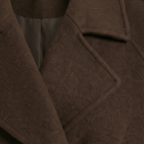 Velira Camille | Brown Blend Cropped Trench Jacket Camille | Ruda Mišinys Trumpa Paltinė Striukė
