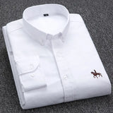 Velira Camisa Masculina Cavalins Manga Longa Balta / XS Vyriška ilgaamžė marškiniai Cavalins