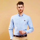 Velira Camisa Masculina Cavalins Manga Longa Vyriška ilgaamžė marškiniai Cavalins