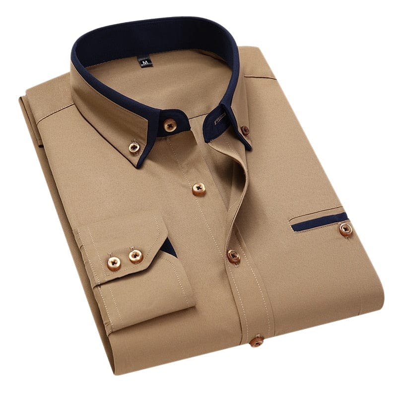 Velira Camisa Social Masculina Carino Vyrų Socialinė Marškiniai Carino