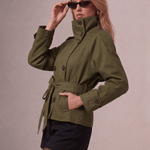 Velira Cath | Short Belted Trench Coat Cath | Trumpas diržinis lietpaltis