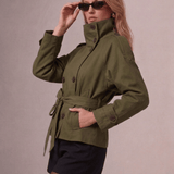 Velira Cath | Short Belted Trench Coat Cath | Trumpas diržinis lietpaltis