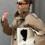 Velira Cath | Short Belted Trench Coat Cath | Trumpas diržinis lietpaltis