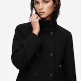 Velira Clara | Blend High-Neck Short Coat Clara | Mišinio Aukštu Kaklu Trumpas Paltas