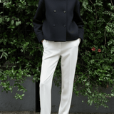 Velira Clara | Blend High-Neck Short Coat Clara | Mišinio Aukštu Kaklu Trumpas Paltas