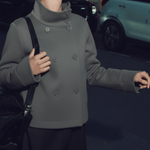 Velira Clara | Blend High-Neck Short Coat Clara | Mišinio Aukštu Kaklu Trumpas Paltas