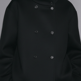 Velira Clara | Blend High-Neck Short Coat Clara | Mišinio Aukštu Kaklu Trumpas Paltas