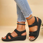 Velira Closing Under 59.99 Juoda / 4  (EU35) / Normalus dydis Helene Damen Komfortsandalen