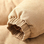Velira Coats & Jackets Aksominis užtrauktukas pūkinis paltas