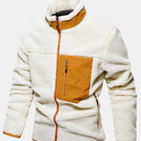 Velira Coats & Jackets balta / S Hoooyi Užtrauktukinė Teddy Dirbtinio Kailio Striukė